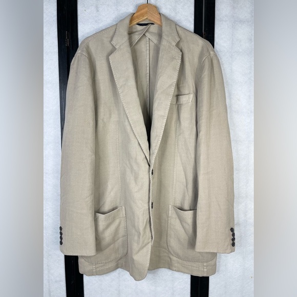 Brooks Brothers Light Tan Blazer. Regent fit. 42L